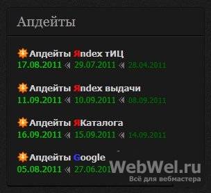 Яндекс и Google Апдейты 3.1