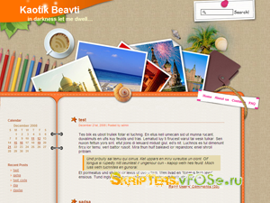 Шаблон wordpress на тему путешествий travelling-logbook