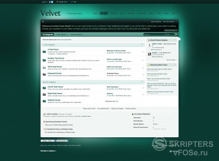 Velvet для IPB 3.1.x [3 цвета + PSD]